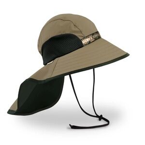 Sunday Afternoons Adventure Gear Tan and Green Sun Hat